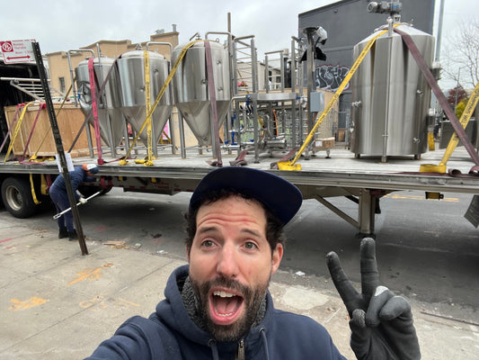 Brewery Tanks Have Arrived!