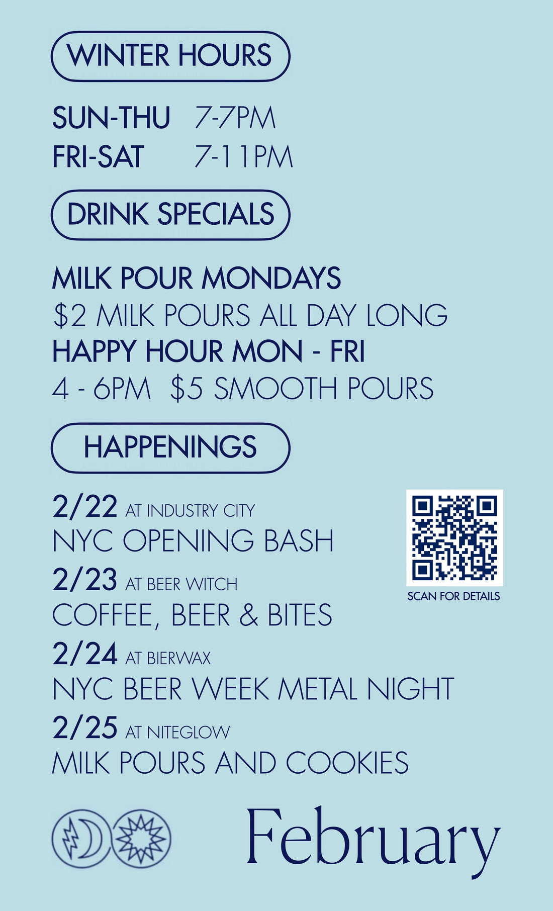 New Beer On Lukr + February Beer Week Events